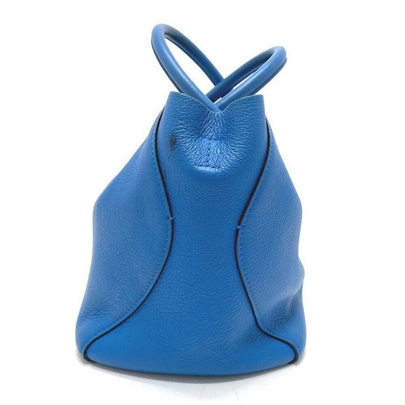 AUTHENTIC DIOR Handbag/Crossbody Open bar 2WAY Shoulder Bag Tote Bag - Picture 3 of 12